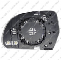 Cristal + Soporte Dch Asferico Calefactado Azulado Octavia 09&gt;