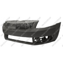 Paragolpes Delantero Imprimado.Con Rejilla Negra Octavia 13&gt;