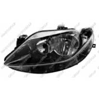 Optica Izda H7+h7 Electr.-Con  Motor-Negra