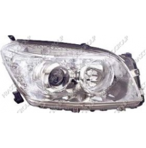 Optica Dcha H11+hb3 Elect.-Cromada-Sin Motor