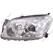 Optica Izda H11+hb3 Elect.-Cromada-Sin Motor