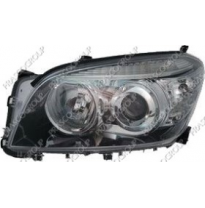 Optica Izda H11+hb3 Elect.-Negra-Sin Motor