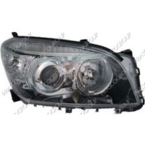 Optica Dcha H11+hb3 Elect.-Negra-Con Motor