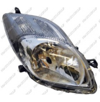 Optica Dcha H4 Electrica-C/Motor-Negra