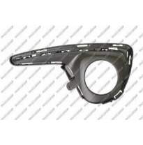 Rejilla Izquierda Paragolpes-Negra-Con Agujeros Antiniebla Toyota Yaris 2017-&gt;