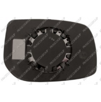 Cristal+soporte Izquierdo-Convexo-Cromado