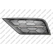 Rejilla Superior Izquierda Paragolpes Delantero Con Moldura Cromada Volkswagen Tiguan 2016-&gt;