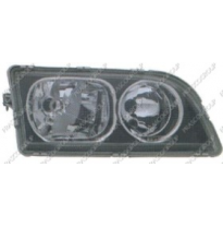 Optica Izq. Mod. H7+hb3 Electrica - Negra