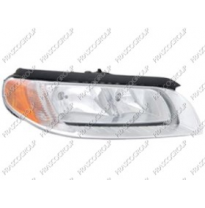 Optica Dcha H7+h9 Electr.-S/Motor-Cromada