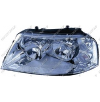 Optica Izq. H7+h1 Electrica-Cromada-C/Motor