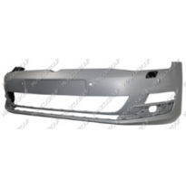 Paragolpes Delantero Imprimado Con Agujeros Para Sensor+soportes Y Con Agujeros Para Lavafaros Golf Vii 12&gt;