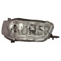 Citroen C-Elysee 12-*Faro Dch Con Regulacion Manual/Electrica H7/H1