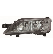 Fiat Ducato/Jump 14-*Faro Izq Con Regulacion Electrica Con Motor Interior Cromado H7/H7/Led