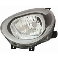 Fiat 500x 14-*Faro Dch Con Regulacion Electrica Con Motor Interior Negro H4