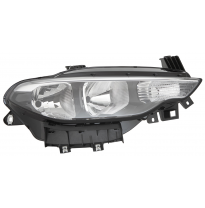 FIAT TIPO 15-*FARO DCH CON REGULACION ELECTRICA CON MOTOR - CON REBORDE NEGRO (H7/H15/PY21W)