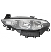 FIAT TIPO 15-*FARO IZQ CON REGULACION ELECTRICA CON MOTOR - CON REBORDE NEGRO (H7/H15/PY21W)