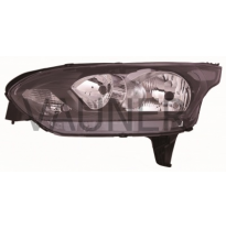 Ford Transit Connect 14-*Faro Dch Con Regulacion Electrica Con Motor(Interior Negro)