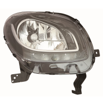 Mcc Smart Fortwo/Forfour 14-*Faro Dch Con Regulacion Electrica Interior Negro  H4/Led