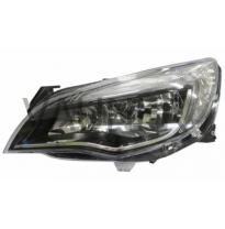 Opel Astra 12-*Faro Izq Con Regulacion Electrica Con Motor H7/H7 Con Luz Diurna