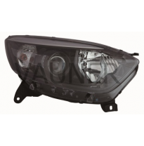 Renault Captur 13-*Faro Dch Con Regulacion Electrica Con Motor Interior Negro H1/H1