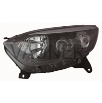 Renault Captur 13-*Faro Izq Con Regulacion Electrica Con Motor Interior Negro H1/H1