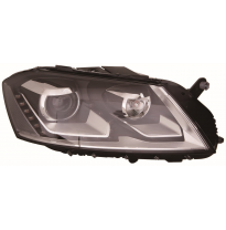 Vw Passat 10-*Faro Dch Con Regulacion Electrica Con Motor (Interior Negro)D3s/Led