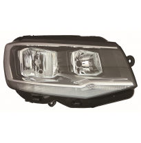 Vw Transporter 16-*Faro Dch Con Regulacion Electrica Con Motor Interior Negro H7/H7/Pwy24w/W21w/W5w