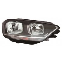 Vw Golf Vii Sportsvan 14-*Faro Dch Con Regulacion Electrica Con Motor Interior Negro H7/H15/H21