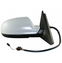 Audi A4 12-*Retrovisor Dch Te Asferico Abatible Electricamente Con Piloto Para Pintar Con Memorias 16pin