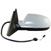 Audi A4 12-*Retrovisor Izq Te Asferico Abatible Electricamente Con Piloto Para Pintar Con Memorias 16pin