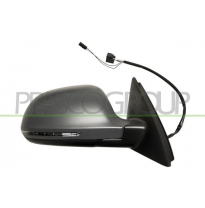 RETROVISOR IZQ ELECTRICO-TERMICO-IMPRIMADO-CON PILOTO-CONVEXO/CROMADO-16H6P+2H2P