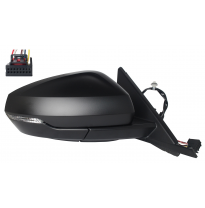 Audi A1 2018.07- *  Retrovisor Dch Electrico Para Pintar Abatible Electricamente Mem Convexo Termico Con Piloto 12pin