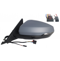 Audi A1 2018.07- *  Retrovisor Izq Electrico Para Pintar Abatible Electricamente Asferico Termico Con Piloto Con Sensor Angulo