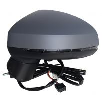 Audi A1 15-*Retrovisor Izq Electrico Para Pintar Asferico Calefactado Con Piloto 6 Pin