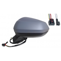 Audi Q2 2016.06-*Retrovisor Izq Electrico Para Pintar Termico Con Piloto Asferico 6+2pin