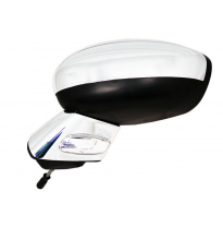 CITROEN DS3 10-*RETROVISOR IZQ CON REGULACION ELECTRICA CONVEXO TERMICO ABATIBLE ELECTRICAMENTE CON PILOTO BASE CROMADA + CARCAS