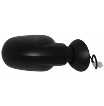 Dacia Logan 04-*Retrovisor Dch Electrico Negro Convexo