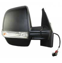 Fiat Doblo 10-/Combo 12-*Retrovisor Dch Electrico Con Piloto Termico Convexo Negro Sen(2 Cristales)8pi