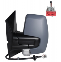 FORD TRANSIT CUSTOM 2018.01-*RETROVISOR IZQ ELECTRICO CONVEXO TERMICO CON PILOTO 6PIN