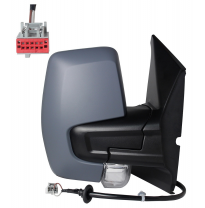 FORD TRANSIT CUSTOM 2018.01-*RETROVISOR DCH ELECTRICO CONVEXO TERMICO ABATIBLE ELECTRICAMENTE CON PILOTO 8PIN