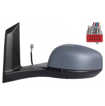 FORD TRANSIT CONNECT 2018.06-*RETROVISOR IZQ ELECTRICO TERMICO ASFERICO ABATIBLE ELECTRICAMENTE PARA PINTAR CON ANGULO MUERTO 9P