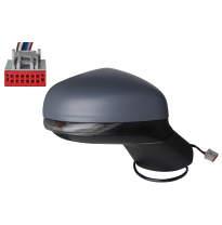 FORD PUMA 2019.09-*RETROVISOR DCH ELECTRICO TERMICO PARA PINTAR ABATIBLE ELECTRICAMENTE CONVEXO CON PILOTO CON LUZ DE CORTESIA 1