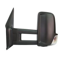 Mercedes Sprinter/Lt/Crafter 09-*Retrovisor Izq Manual Con Piloto Convexo(Brazo Largo)2pin