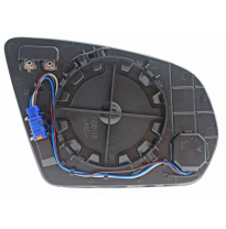 Mercedes C W205 14-*Cristal Retrovisor Izq Calefactado Asferico Con Sensor Angulo Muerto