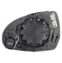 MERCEDES C W206 2021.03-*CRISTAL RETROVISOR DCH ASFERICO TERMICO CON SENSOR ANGULO MUERTO 4PINS