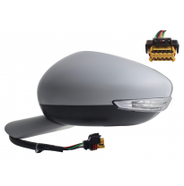 Peugeot 508 2014.07- * Retrovisor Izq Electrico Termico Abatible Electricamente Con Piloto 8pin