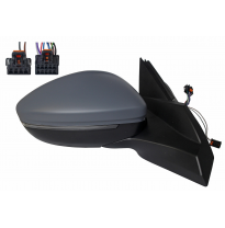 Peugeot 2008 2019.08- *  Retrovisor Dch Elec Para Pintar Abatible Electricamente Termico Con Piloto  Con Luz De Cortesia Con Se