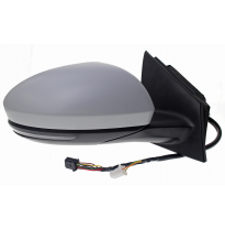 Renault Megane 16-*Retrovisor Dch Electrico Calefactado Para Pintar Con Piloto Con Sensor Convexo 9pin