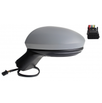 Renault Clio V 2019.06-*Retrovisor Izq Electrico Para Pintar Termico Asferico Con Piloto 7pin