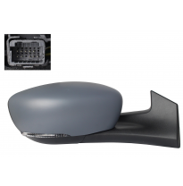 RENAULT ZOE 2019.08-*RETROVISOR DCH ELECTRICO CONVEXO TERMICO PARA PINTAR CON PILOTO ABATIBLE ELECTRICAMENTE CON SENSOR DE TEMPE